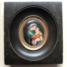 Miniature porcelaine polychrom d'occasion  Auray