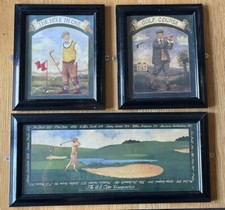 Golfing man vintage for sale  DERBY