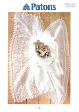 Patons baby shawls for sale  LONDON