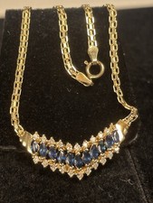 14k gold blue for sale  Andover
