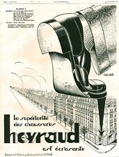 Publicité ancienne chaussures d'occasion  France