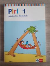 Piri arbeitsheft druckschrift gebraucht kaufen  Dinkelsbühl