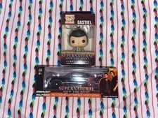 Novo Loot Crate Exclusivo Supernatural Impala Die-Cast Car, Castiel Pop Chaveiro comprar usado  Enviando para Brazil