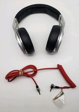 Używany, Słuchawki Monster Beats Pro, nauszne, DJ, jack 3,5 mm - CZARNE / SREBRNE na sprzedaż  Wysyłka do Poland