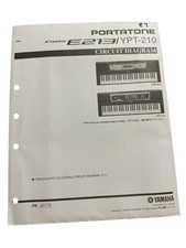 Teclado Yamaha Portatone PSR-E213 YPT-210 diagrama de circuito geral esquemas comprar usado  Enviando para Brazil