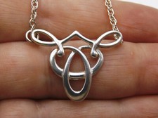 Sterling silver necklace d'occasion  Expédié en Belgium