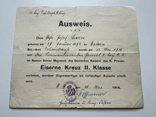 Urkunde zum eisernen gebraucht kaufen  Bönningstedt