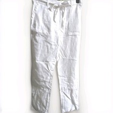 Linen peg trousers for sale  WITNEY