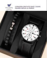 Montre bracelet cuir d'occasion  Wambrechies