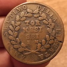Tornesi 1799 repubblica usato  Olbia