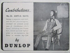 1945 pub dunlop d'occasion  Expédié en Belgium