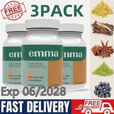 Usado, 3X Suplemento de Alívio Emma KONSCIENS KETO para Inchaço Intestinal -60 Cápsulas, Exp 2028 comprar usado  Enviando para Brazil