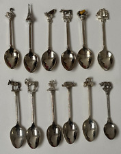Collectors souvenir spoons for sale  TOTNES
