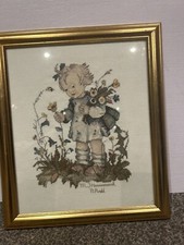 Vintage needlepoint hummel for sale  MARYPORT