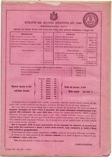 Estratto del bilancio usato  Alessandria