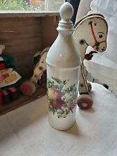 Bouteille porcelaine decor d'occasion  Villeneuve-la-Guyard