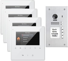 4-Familienhaus Video Türsprechanlage Videotürsprechanlage Vierfamilien Unterputz comprar usado 4-Familienhaus Video Türsprechanlage Videotürsprechanlage Vierfamilien Unterputz comprar usado  Enviando para Brazil