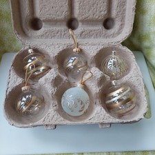 clear baubles for sale  MARKET HARBOROUGH