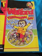Big watford testimonial for sale  WELLS