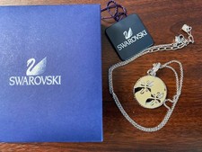 Swarovski swan necklace for sale  Sparta