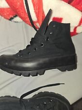 Platform converse black for sale  Wichita