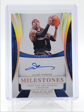 ALLEN IVERSON 2024-25 IMMACULATE MILESTONES AUTÓGRAFO 76ERS AUTOGRAFADO 01/49 Q5692 comprar usado ALLEN IVERSON 2024-25 IMMACULATE MILESTONES AUTÓGRAFO 76ERS AUTOGRAFADO 01/49 Q5692 comprar usado  Enviando para Brazil