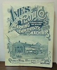 1889 ames plow d'occasion  Expédié en Belgium