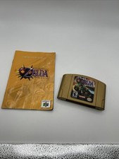 The Legend of Zelda: Majora's Mask (N64 Holographic Gold) cartucho rachado!!!, usado comprar usado  Enviando para Brazil