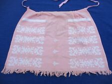 Tablier coton rose d'occasion  France