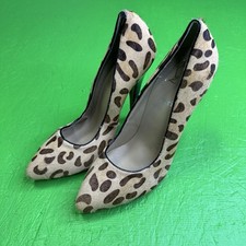 Sapatos Christian Louboutin Feminino Tamanho 38 Estampa de Leopardo Cabelo de Pônei Saltos Feitos em I comprar usado  Enviando para Brazil