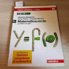 Matematica.verde bergamini tri usato  Italia