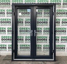 Grey upvc french for sale  LUTON