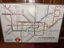Framed london underground for sale  Scottsdale