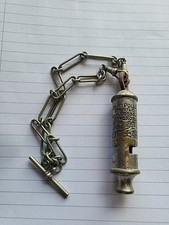 Antique police whistle for sale  COLEFORD