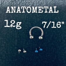 Anatometal 12g ring for sale  Evansville