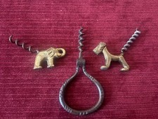 Vintage corkscrews dog for sale  WISBECH
