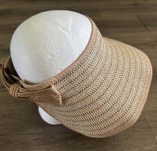 Chapéu Magid faixa ajustável praia viseira solar aba flexível tecido papel natural comprar usado  Enviando para Brazil