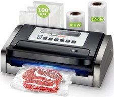 Máquina seladora a vácuo, poderosa seladora a vácuo de alimentos de baixo ruído comprar usado  Enviando para Brazil