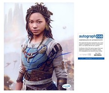 Foto ACOA Laya DeLeon Hayes "God of War: Ragnarok" ASSINADA 'Angrboda' 8x10, usado comprar usado  Enviando para Brazil