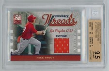 2009 Donruss Elite Mike Trout /250 Game Worn RC RELÍQUIA RARA BGS 9.5 com 10 O940 comprar usado 2009 Donruss Elite Mike Trout /250 Game Worn RC RELÍQUIA RARA BGS 9.5 com 10 O940 comprar usado  Enviando para Brazil