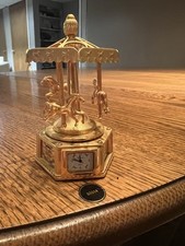 Bulova gold carousel for sale  Warren