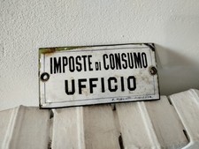 Insegna targa ferro usato  Tregnago