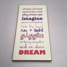 Wooden quote sign for sale  BOURNEMOUTH