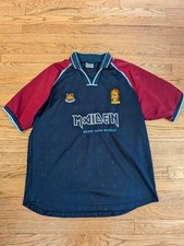 Usado, Camiseta masculina de futebol West Ham United 1999 Iron Maiden retrô rara vintage GG comprar usado  Enviando para Brazil