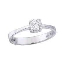Solitär ring brillant gebraucht kaufen  Münster