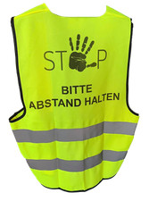 Sicherheitsweste warnweste bed gebraucht kaufen  Limbach-Oberfrohna