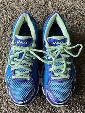 Tênis de corrida Asics Gel Sendai 2 feminino tamanho 7 roxo verde água claro T4A6N comprar usado  Enviando para Brazil