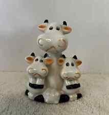 Anthropomorphic cow figurine for sale  Clute