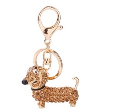 Brown dachshund rhinestone for sale  Oakland
