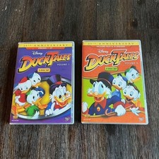 Disney DuckTales Cartoon 25th Anniversary Volume 1 & 2 DVD Sets 1 Case Cracked comprar usado Disney DuckTales Cartoon 25th Anniversary Volume 1 & 2 DVD Sets 1 Case Cracked comprar usado  Enviando para Brazil